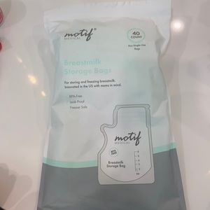 Motif breast milk storage bags. NWT
